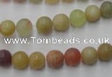 CXJ112 15.5 inches 8mm round dyed New jade beads wholesale