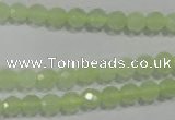 CXJ151 15.5 inches 6mm faceted round New jade beads wholesale