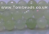 CXJ220 15.5 inches 10mm faceted round New jade beads wholesale