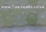 CXJ221 15.5 inches 12mm faceted round New jade beads wholesale