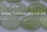 CXJ232 15.5 inches 15*20mm oval New jade beads wholesale