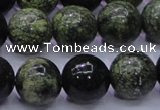 CXJ254 15.5 inches 12mm round Russian New jade beads wholesale