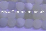 CXJ301 15.5 inches 6mm round matte New jade beads wholesale