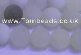 CXJ303 15.5 inches 10mm round matte New jade beads wholesale