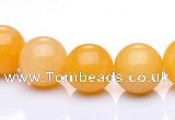 CYJ02 16 inches 6mm round yellow jade gemstone beads Wholesale