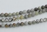 CYQ01 15.5 inches 4mm round natural pyrite quartz beads wholesale