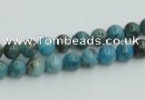 CYQ51 15.5 inches 6mm round dyed pyrite quartz beads wholesale
