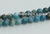 CYQ51 15.5 inches 6mm round dyed pyrite quartz beads wholesale