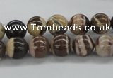 CZJ251 15.5 inches 10mm round zebra jasper beads wholesale