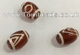 DZI365 10*14mm drum tibetan agate dzi beads wholesale