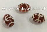 DZI368 10*14mm drum tibetan agate dzi beads wholesale