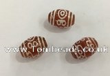 DZI392 10*14mm drum tibetan agate dzi beads wholesale