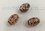 DZI394 10*14mm drum tibetan agate dzi beads wholesale