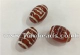 DZI395 10*14mm drum tibetan agate dzi beads wholesale