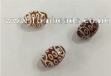 DZI396 10*14mm drum tibetan agate dzi beads wholesale