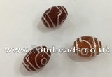 DZI398 10*14mm drum tibetan agate dzi beads wholesale