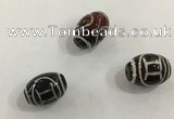 DZI415 10*14mm drum tibetan agate dzi beads wholesale