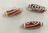 DZI423 10*28mm drum tibetan agate dzi beads wholesale