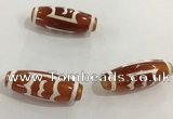 DZI448 10*30mm drum tibetan agate dzi beads wholesale