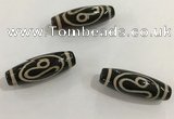 DZI461 10*30mm drum tibetan agate dzi beads wholesale