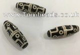 DZI476 10*30mm drum tibetan agate dzi beads wholesale