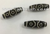 DZI488 10*30mm drum tibetan agate dzi beads wholesale