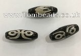 DZI493 10*30mm drum tibetan agate dzi beads wholesale