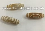 DZI502 10*30mm drum tibetan agate dzi beads wholesale