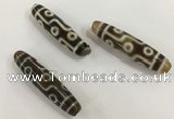 DZI541 13*55mm - 13*58mm drum tibetan agate dzi beads wholesale
