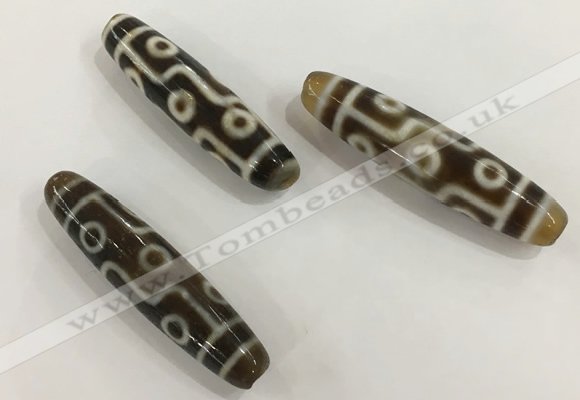 DZI541 13*55mm - 13*58mm drum tibetan agate dzi beads wholesale