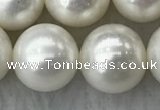 FWP126 15 inches 11mm - 12mm potato white freshwater pearl strands