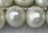 FWP132 15 inches 12mm - 13mm potato white freshwater pearl strands