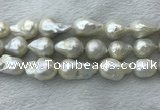 FWP365 15 inches 20mm - 22mm baroque freshwater nucleated pearl beads