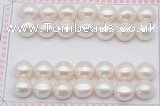FWP467 half-drilled 11.5-12mm bread freshwater pearl beads