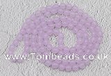 GMN04 Hand-knotted 8mm candy jade 108 beads mala necklaces