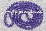 GMN08 Hand-knotted 8mm candy jade 108 beads mala necklaces