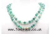 GMN8008 18 - 36 inches 8mm, 10mm green banded agate 54, 108 beads mala necklaces