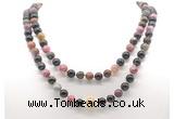 GMN8022 18 - 36 inches 8mm, 10mm tourmaline 54, 108 beads mala necklaces