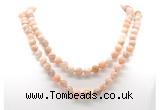 GMN8027 18 - 36 inches 8mm, 10mm sunstone 54, 108 beads mala necklaces