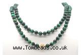 GMN8056 18 - 36 inches 8mm, 10mm green tiger eye 54, 108 beads mala necklaces