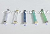 NGC7020 3*32mm cuboid  mixed gemstone connectors wholesale