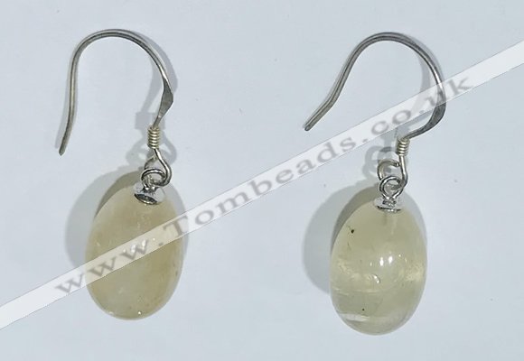 NGE414 10*14mm teardrop citrine earrings wholesale