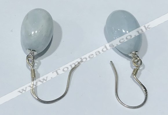 NGE419 10*14mm teardrop aquamarine earrings wholesale