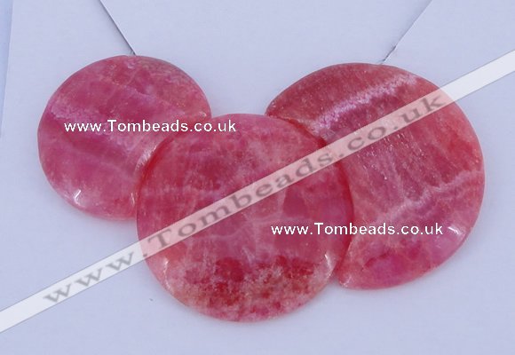 NGP114 Dyed rhodochrosite gemstone pendants set jewelry wholesale