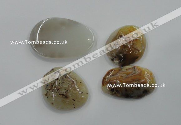 NGP1180 35*50mm - 50*70mm freeform agate gemstone pendants wholesale