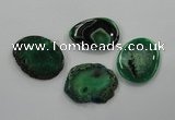 NGP1182 40*50mm - 50*60mm freeform agate gemstone pendants wholesale