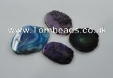 NGP1184 35*50mm - 50*65mm freeform agate gemstone pendants wholesale