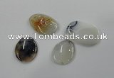 NGP1187 30*40mm - 40*50mm freeform agate gemstone pendants wholesale