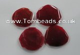 NGP1209 40*45mm - 50*65mm freeform agate gemstone pendants wholesale