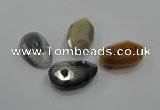 NGP1215 30*45mm - 40*50mm freeform agate gemstone pendants wholesale